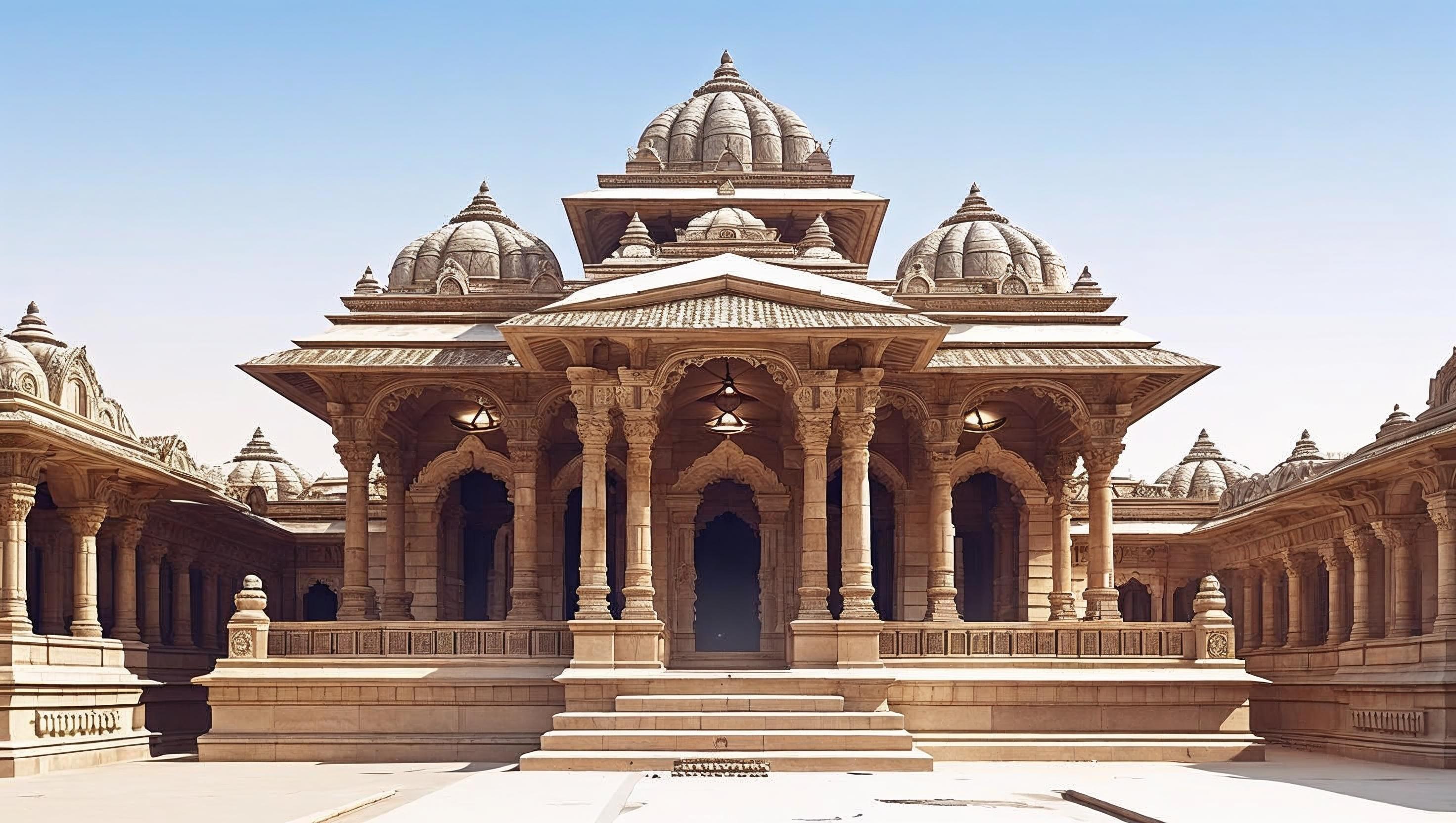 Peaceful Jain Temple
